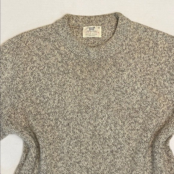 LORD JEFF VINTAGE WOOL CREWNECK PULLOVER SWEATER MADE IN USA - Picture 2 of 16